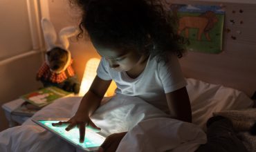 Screen time late into the night can negatively impact sleep