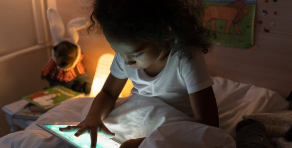 Screen time late into the night can negatively impact sleep